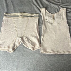 Skims heather oatmeal set